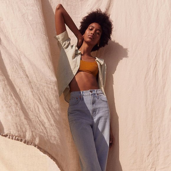 Madewell Light Green Blouse - Picture 3 of 3